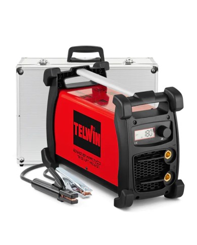 TELWIN 816249 - Saldatrice Elettrodo Inverter ADVANCED 227 XT/PVC VRD + Valigetta TELWIN 816249 - Saldatrice Elettrodo Inverter ADVANCED 227 XT/PVC VRD + Valigetta