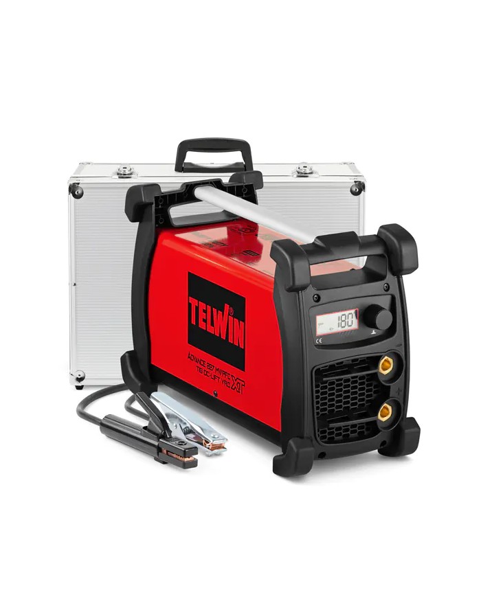 TELWIN 816249 - Saldatrice Elettrodo Inverter ADVANCED 227 XT/PVC VRD + Valigetta