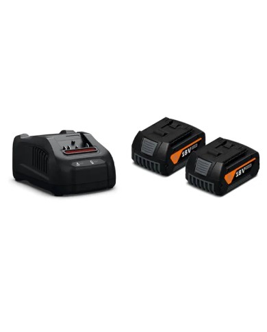 FEIN 92604246010 - Starter set di batterie GBA 18 V, 2x 5.0 Ah AS FEIN 92604246010 - Starter set di batterie GBA 18 V, 2x 5.0 Ah AS