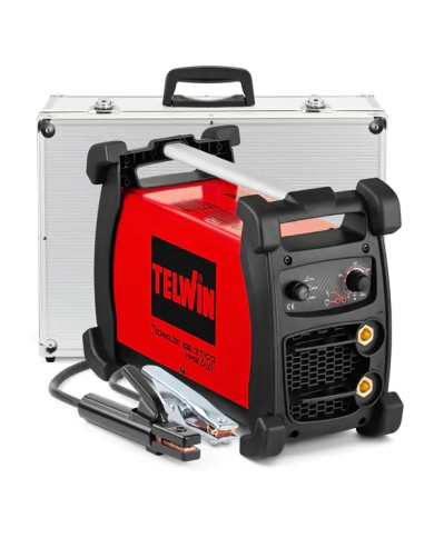 TELWIN 816252 - Saldatrice per Elettrodi Cellulosici TECHNOLOGY 238 XT CE/MPGE + VALIGETTA TELWIN 816252 - Saldatrice per Elettrodi Cellulosici TECHNOLOGY 238 XT CE/MPGE + VALIGETTA